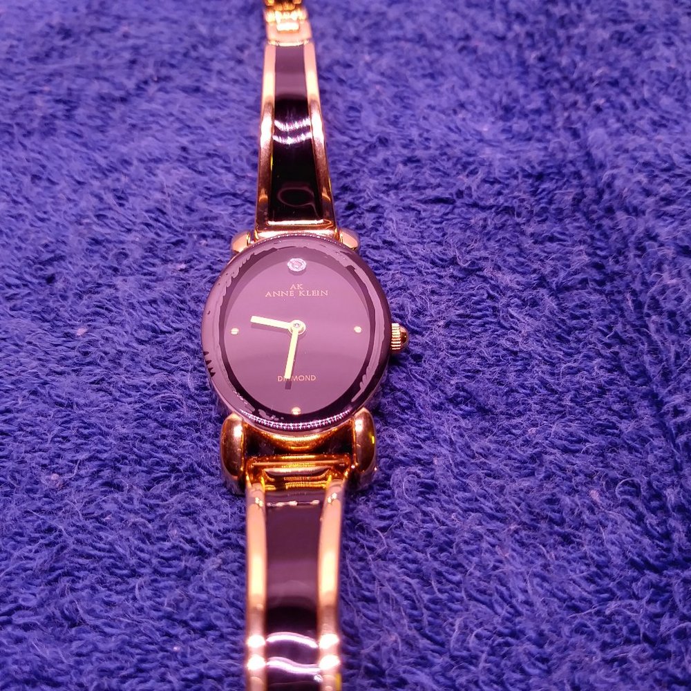 Anne Klein Diamond Watch